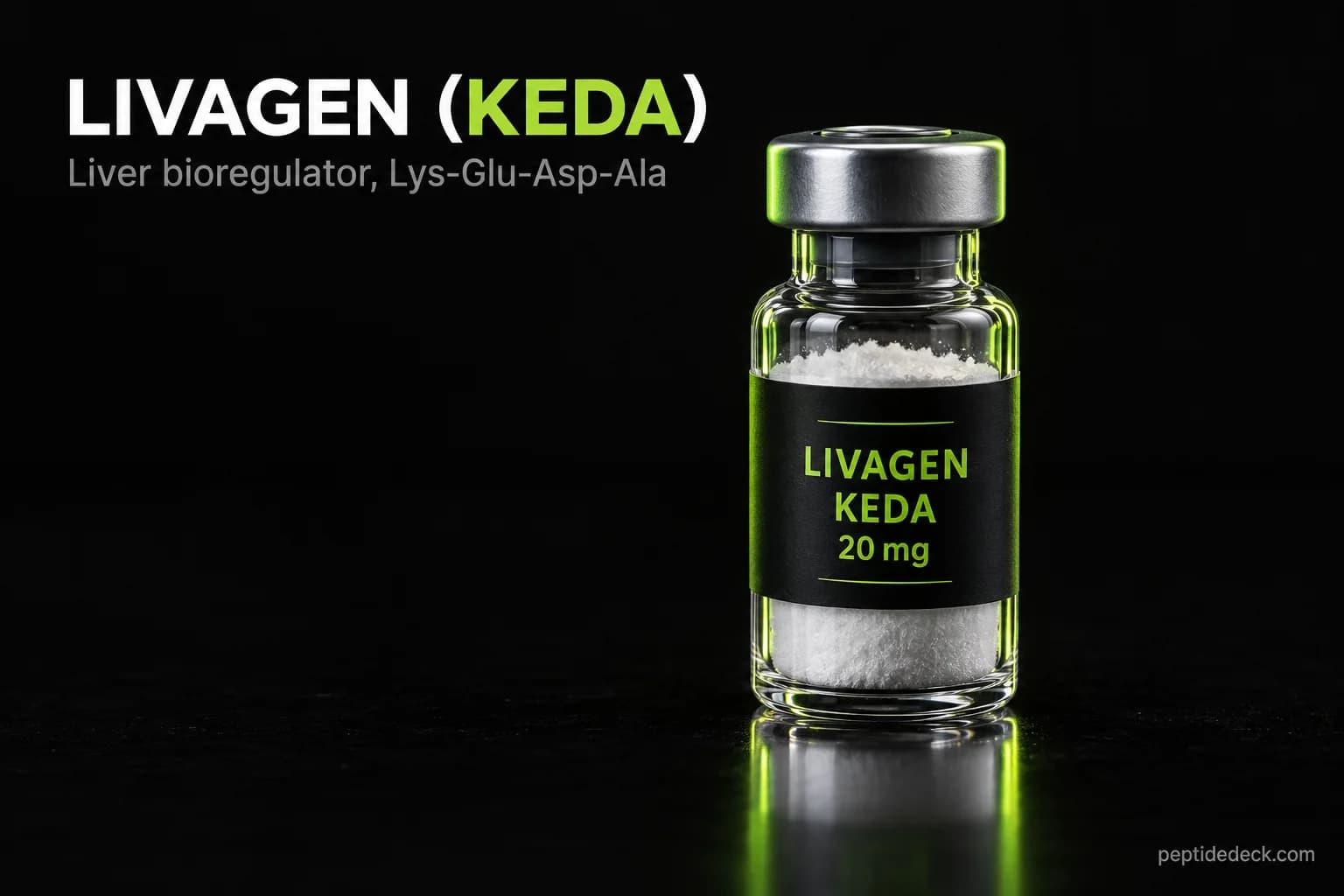 Livagen Peptide: Benefits, Dosage & the Organ Half the Guides Get Wrong (2026)