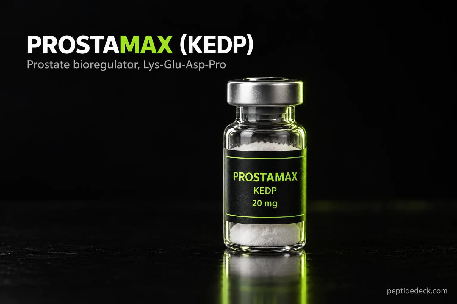 Prostamax Peptide: Dosage, Benefits & What the Studies Actually Tested (2026)