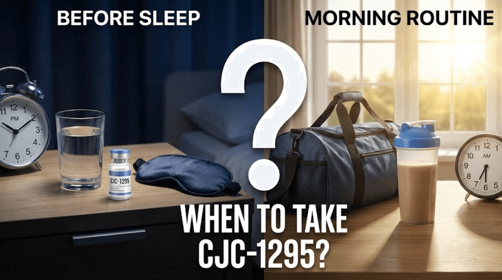 When to Take CJC 1295 Ipamorelin: Best Time & Timing Guide