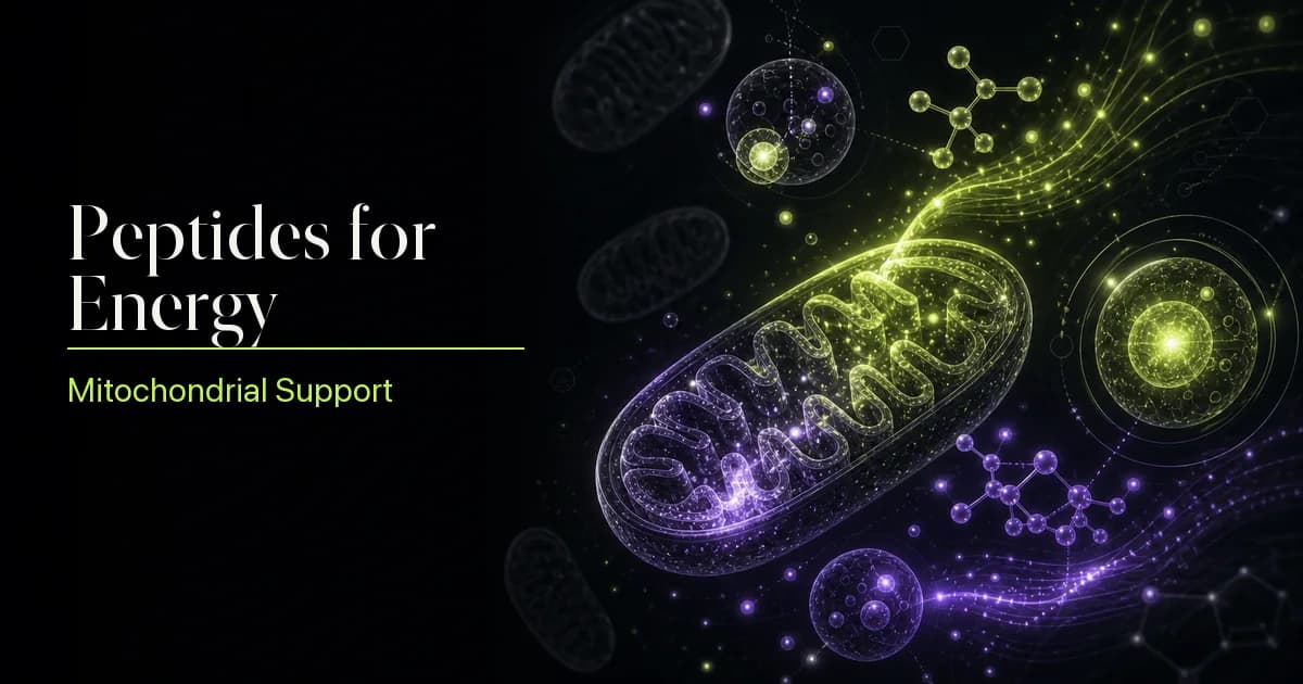 Best Peptides for Energy: Top 7 Ranked for 2026