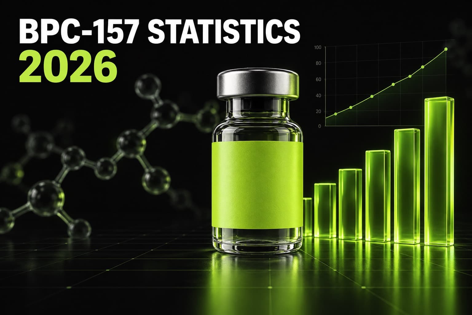 BPC-157 Statistics 2026: Trials, FDA Status, Usage & Prices (Updated September)