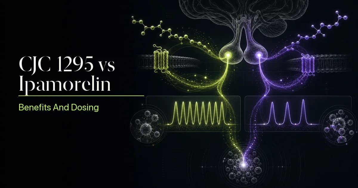 CJC-1295 vs Ipamorelin: Benefits, Dosing & Stack Guide (2026)
