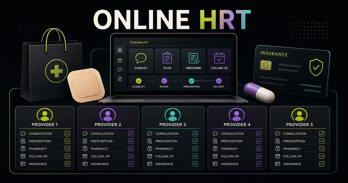 Best Online HRT Providers 2026: Top 5 Clinics Compared