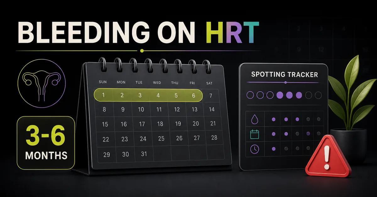 Bleeding on HRT: What's Normal, Red Flags, and Guidelines