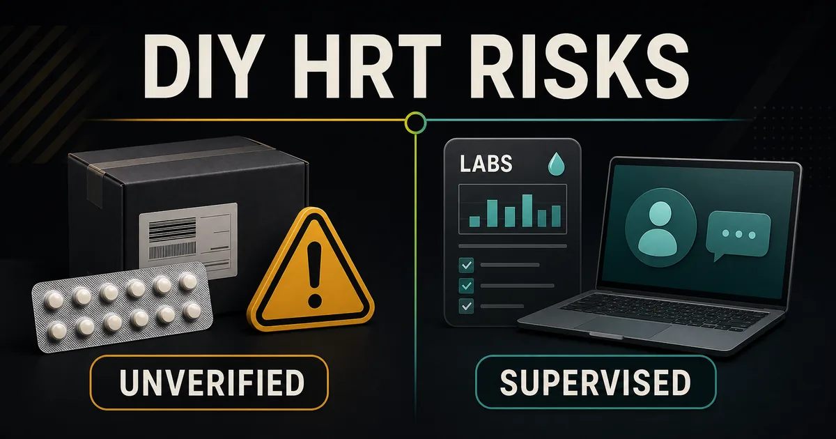 DIY HRT: What It Is, Legal Status, and Safer Options