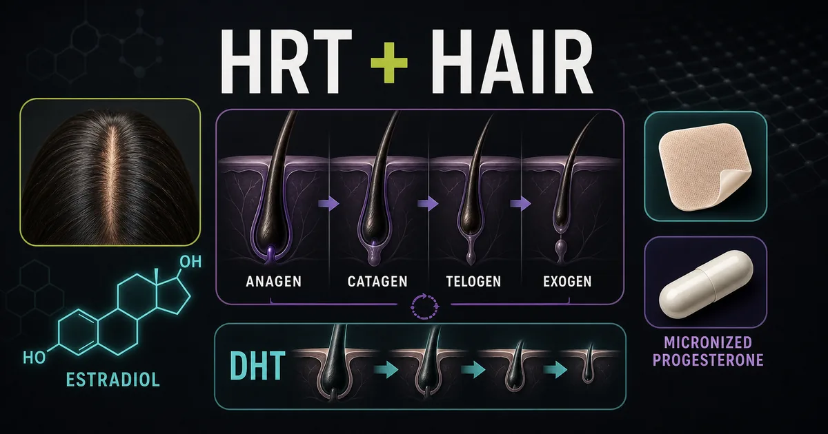 Does HRT Help With Hair Loss? Evidence and Best Types