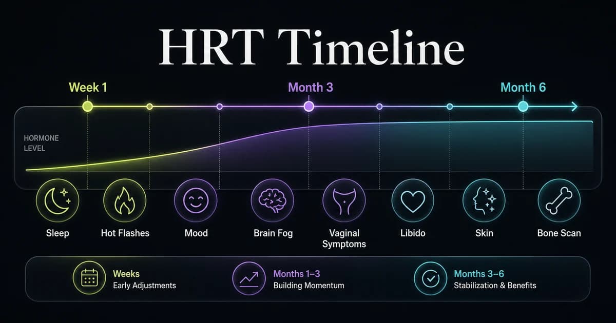 How Long Does HRT Take to Work? Week by Week Timeline