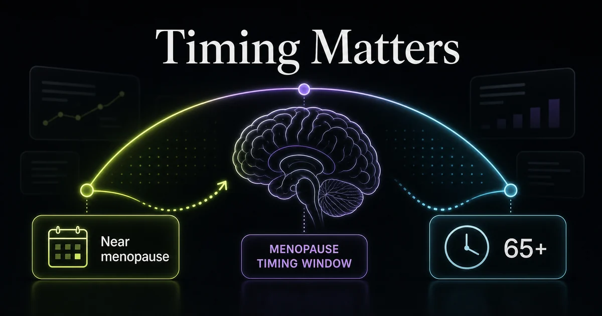 HRT and Dementia: What the Evidence Actually Shows