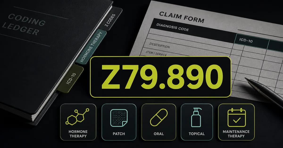 HRT ICD 10 Code: Z79.890 and Related Codes Explained