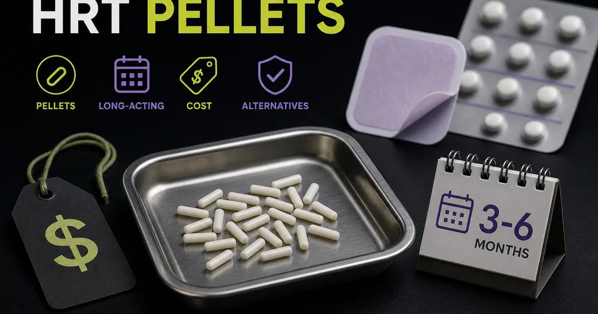 HRT Pellets: Cost, Side Effects, and Safer Alternatives