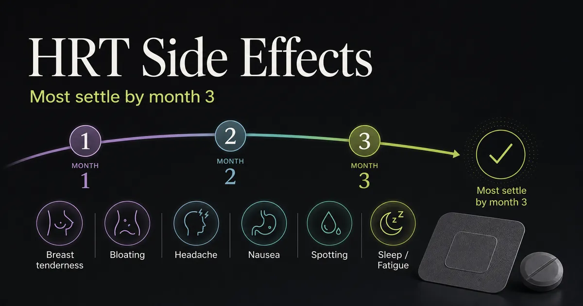 HRT Side Effects: Common, Serious, and How Long They Last