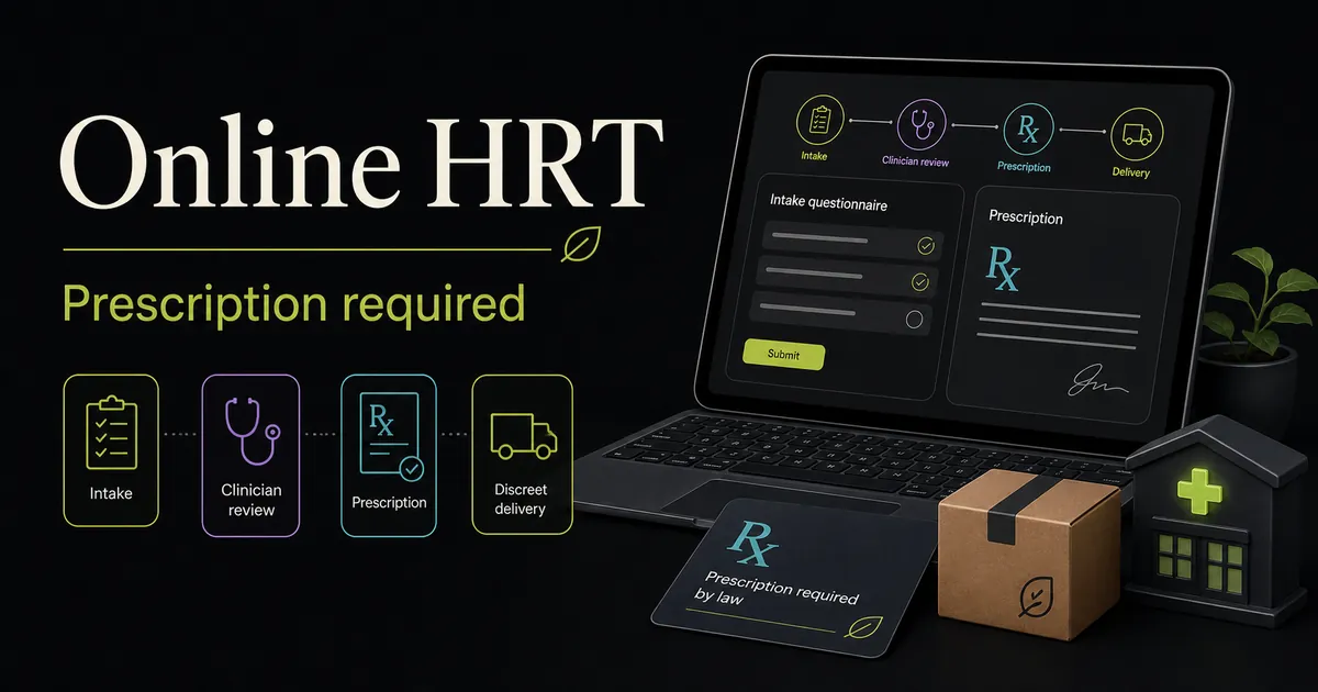 Online HRT: How to Get HRT Online in 2026 (Step by Step)