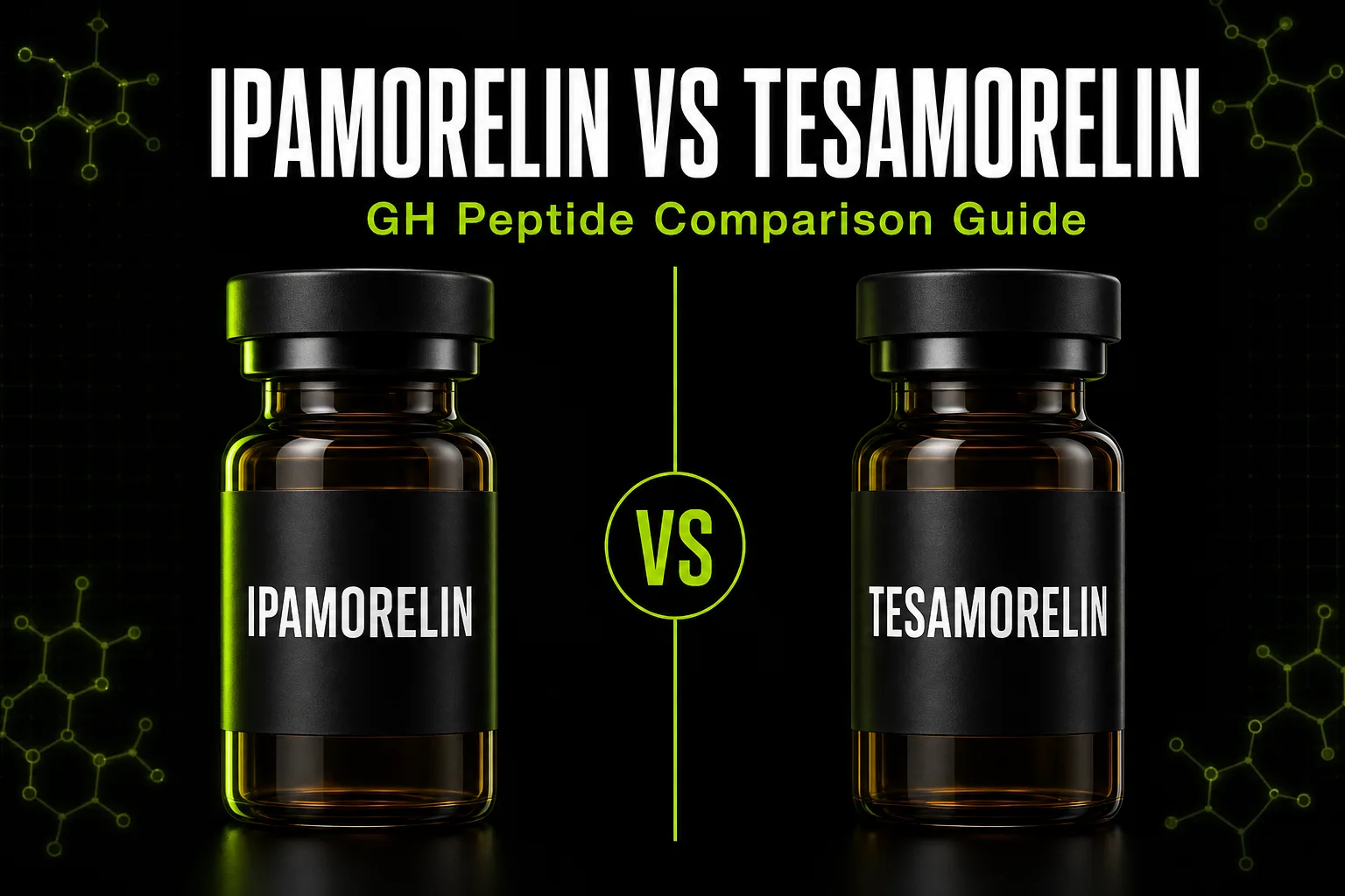 Ipamorelin vs Tesamorelin: Which GH Peptide Fits Your Goal? (2026)