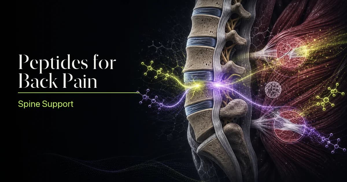 Peptides for Back Pain: Which Ones Actually Work for Spine & Muscle Pain