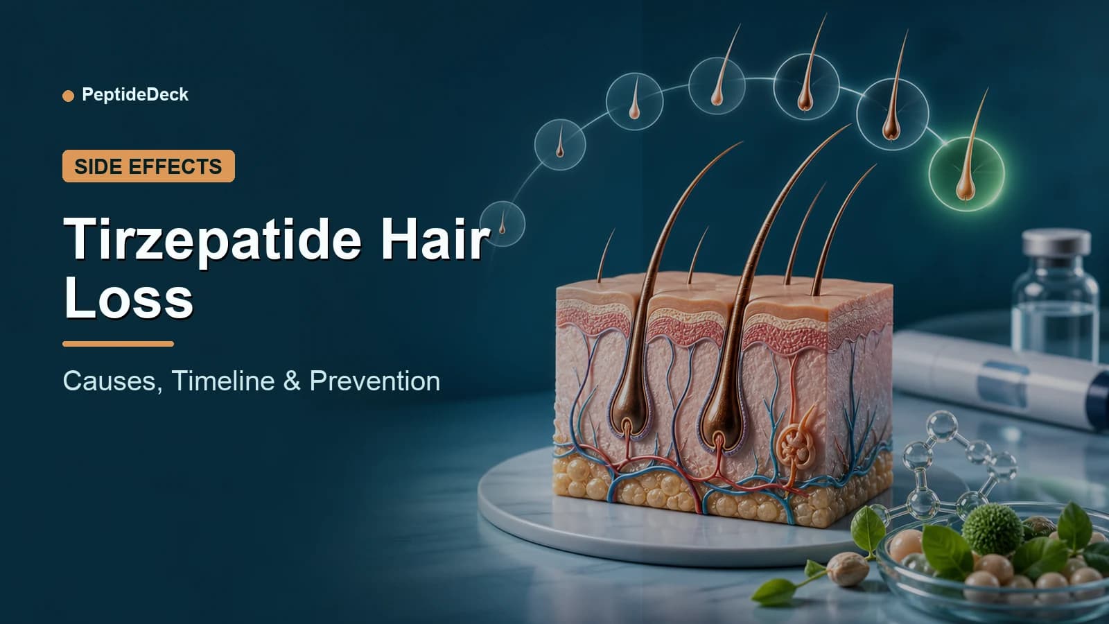 Does Tirzepatide Cause Hair Loss? Causes and Prevention
