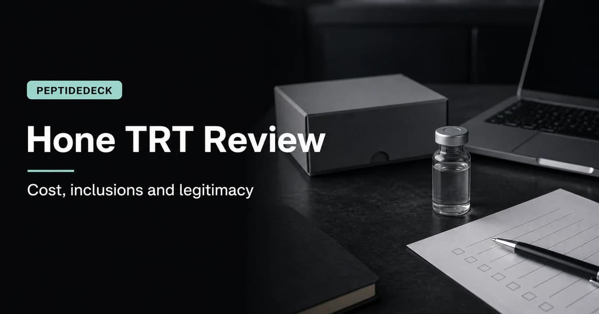 Hone TRT Reviews: Cost, What's Included, Is It Legit?