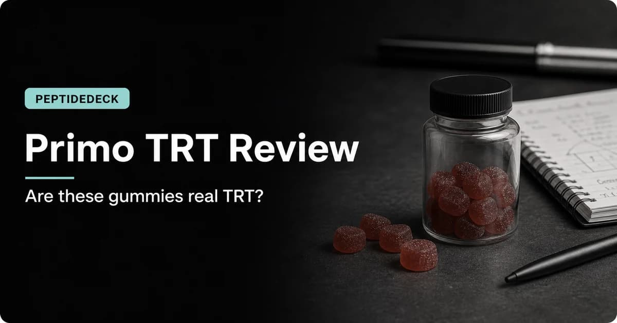 Primo TRT Reviews: Are These Gummies Real TRT?