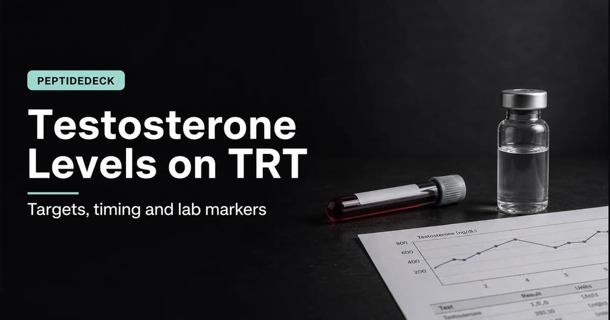 Testosterone Levels on TRT: Ideal Range & Targets
