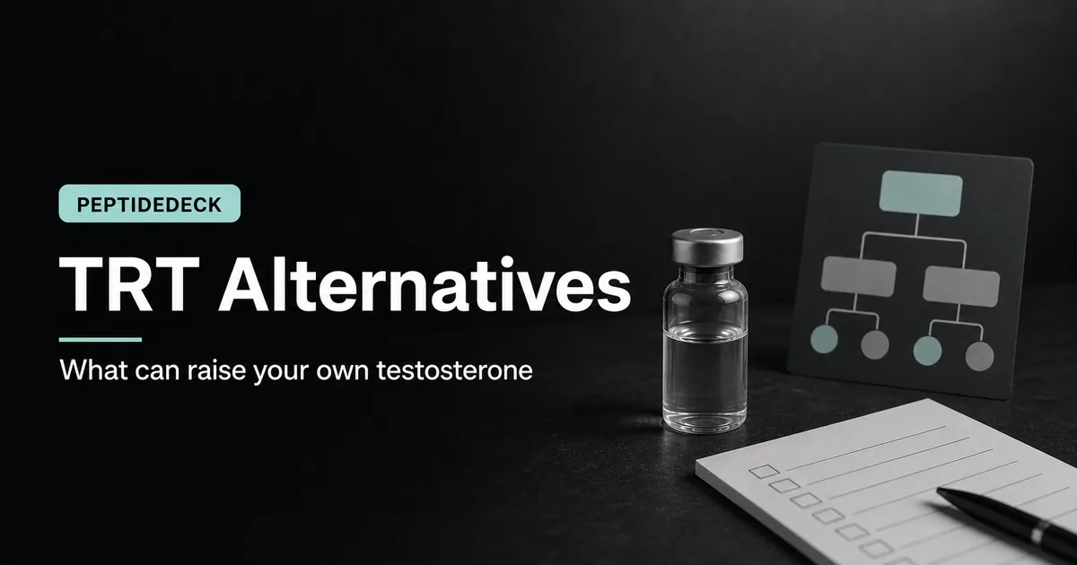 TRT Alternatives: What Works and What Doesn't (2026)