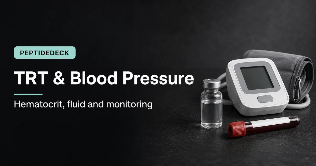 Does TRT Raise Blood Pressure? What the Evidence Shows