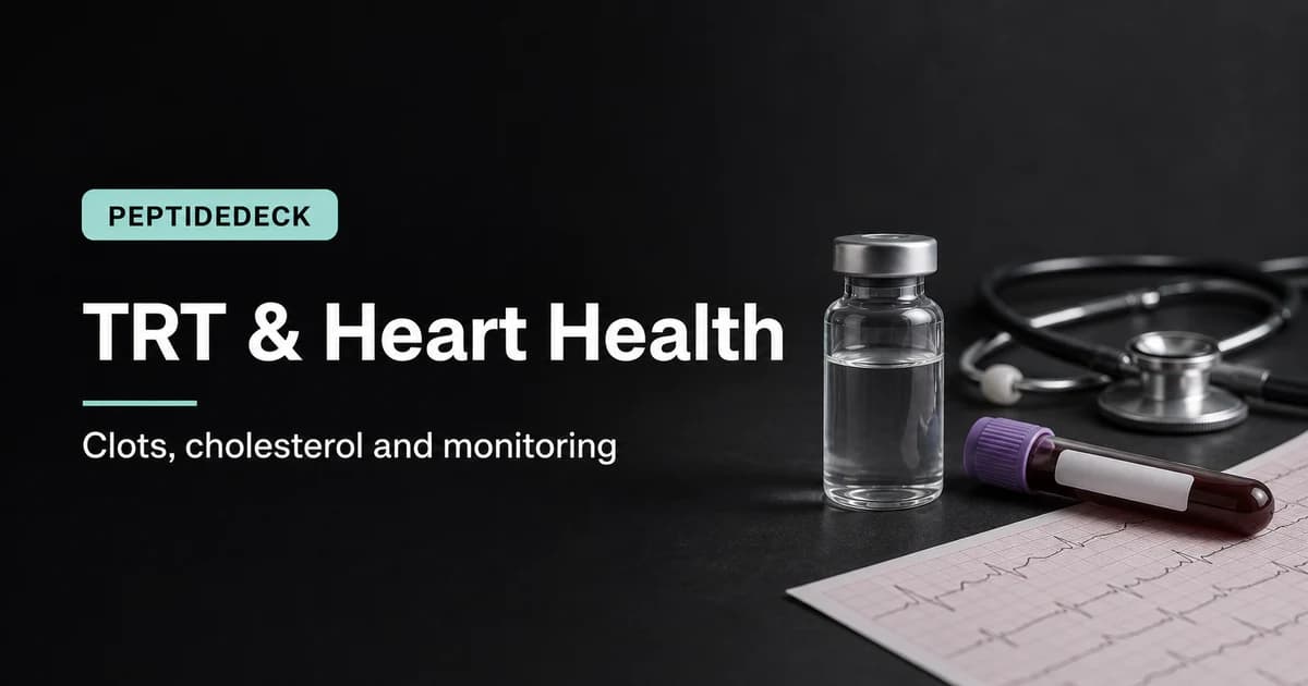 Does TRT Cause Blood Clots? TRT and Heart Health