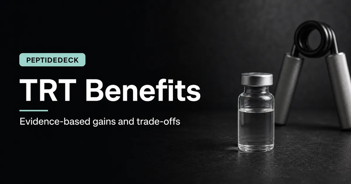 Benefits of TRT: What Testosterone Therapy Does