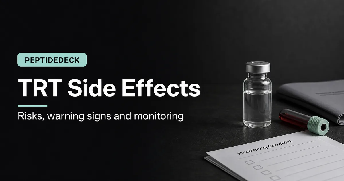 TRT Side Effects: Risks, Symptoms & Safety Explained