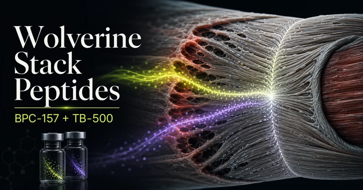 What Is the Wolverine Stack Peptides? BPC-157 + TB-500 Explained (2026)