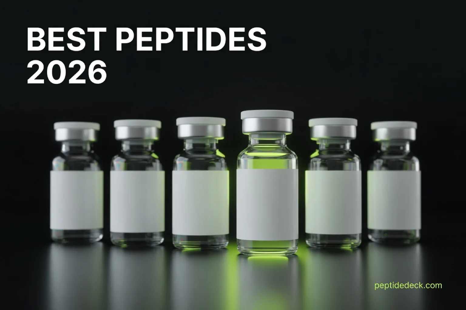 Best Peptides: Top 10 Ranked by Real Human Evidence (2026)