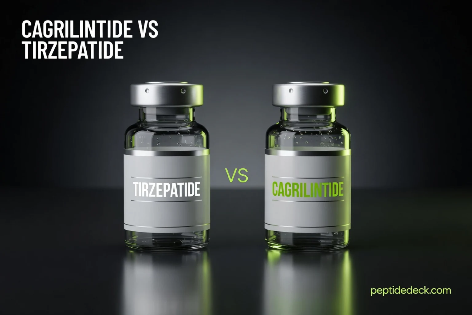 Cagrilintide vs Tirzepatide: Why They Are Not Competitors (2026)