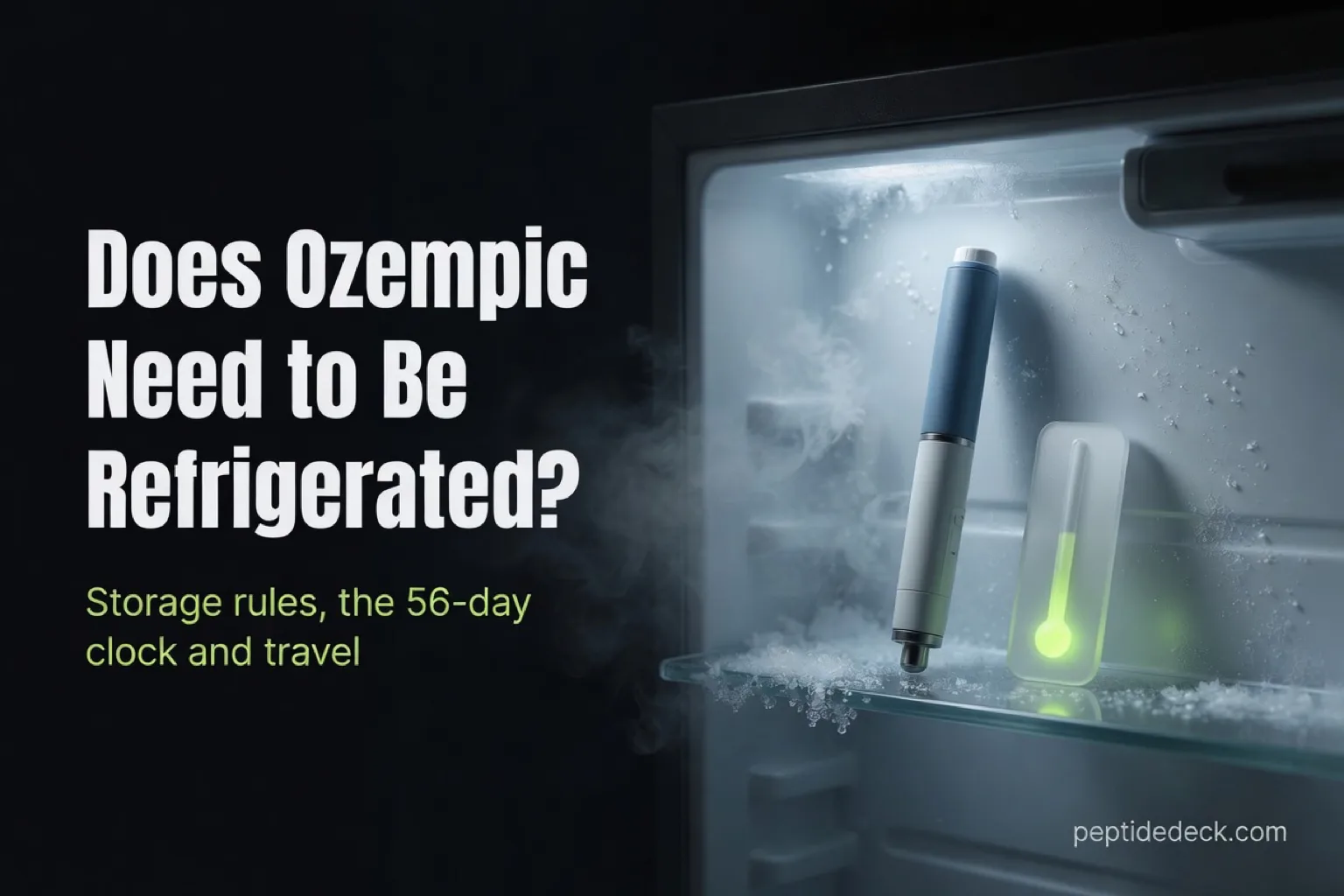 Does Ozempic Need to Be Refrigerated? Storage Rules (2026)