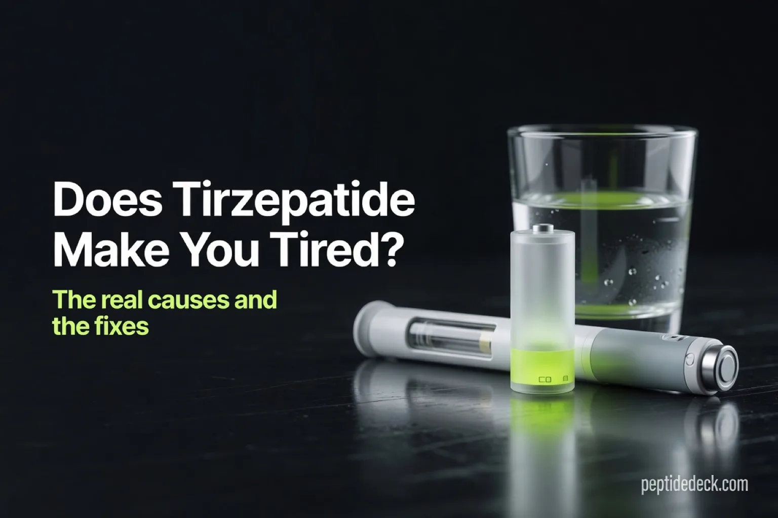 Does Tirzepatide Make You Tired? Why It Happens & How to Fix It