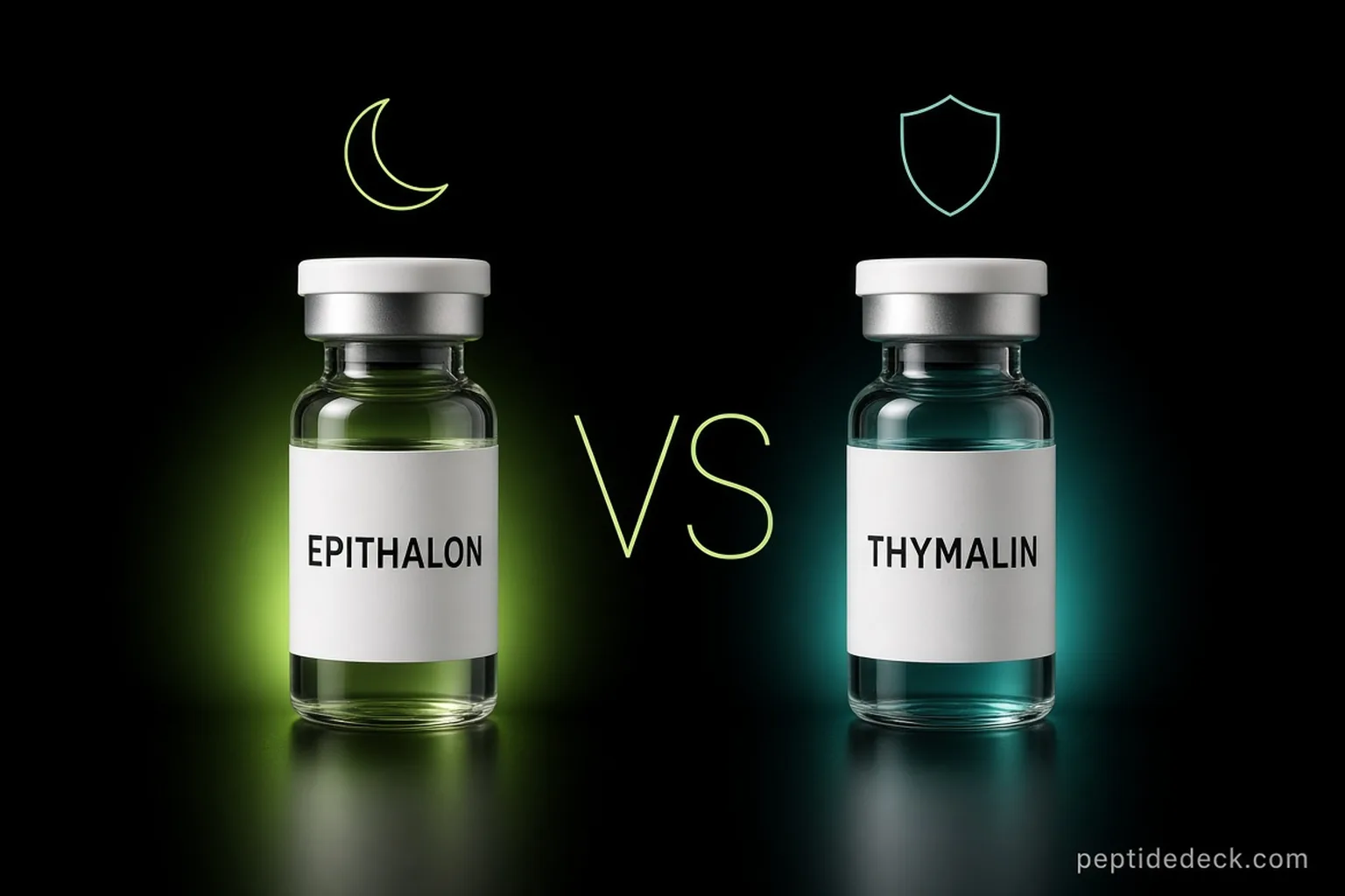 Epithalon vs Thymalin: Differences, Benefits and Which to Use (2026)