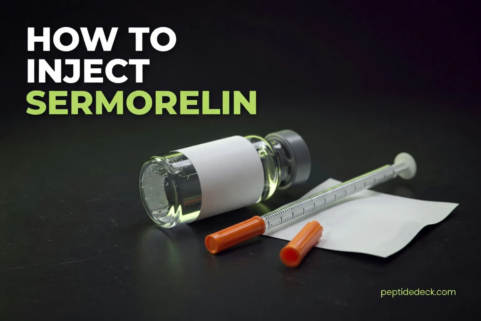 Injecting Sermorelin: Sites, Steps & Needle Size (2026)