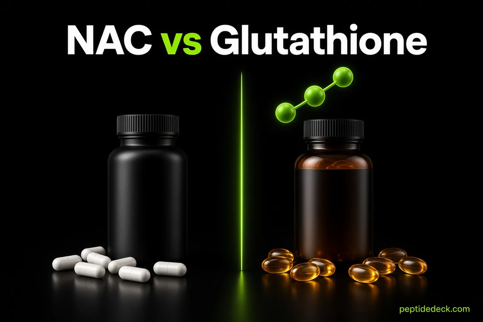 NAC vs Glutathione: Which Raises Glutathione Better? (2026)