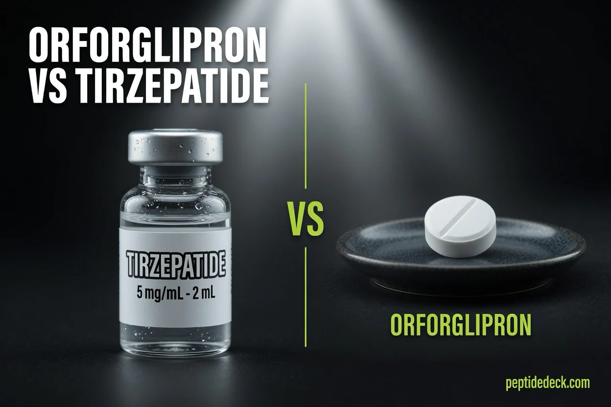 Orforglipron vs Tirzepatide: Pill or Shot, and What the Pill Gives Up (2026)