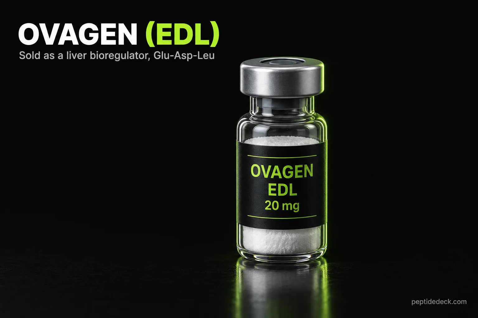 Ovagen Peptide: Benefits, Dosage & the Kidney Studies Behind a Liver Peptide (2026)