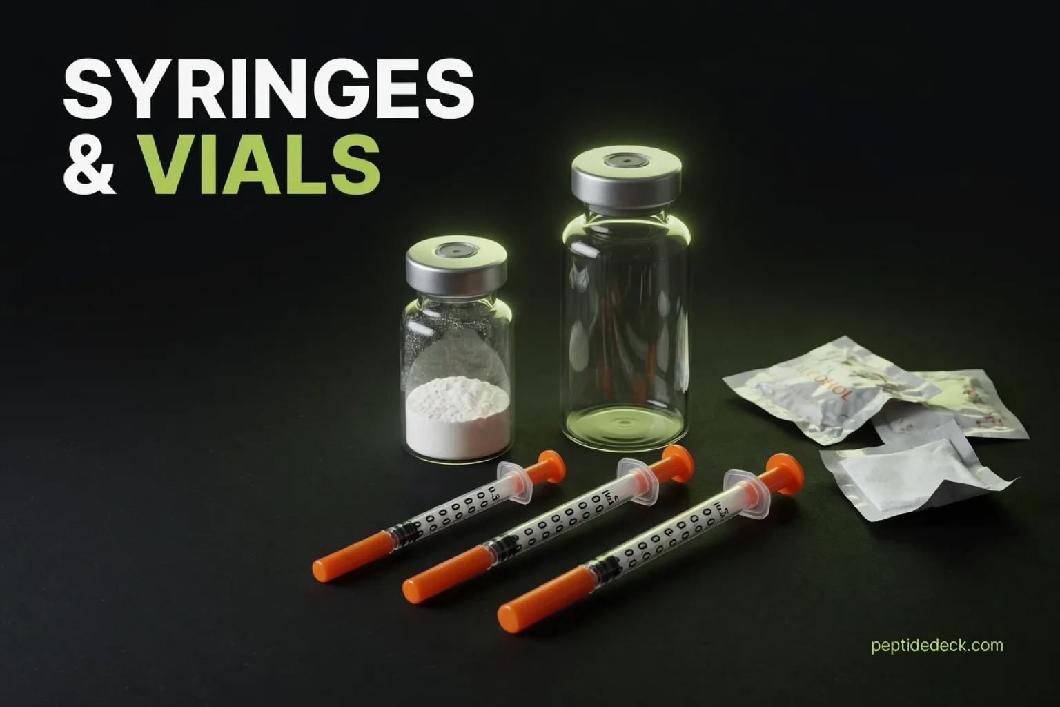 Peptide Vials and Syringes: Which Sizes to Buy (2026)