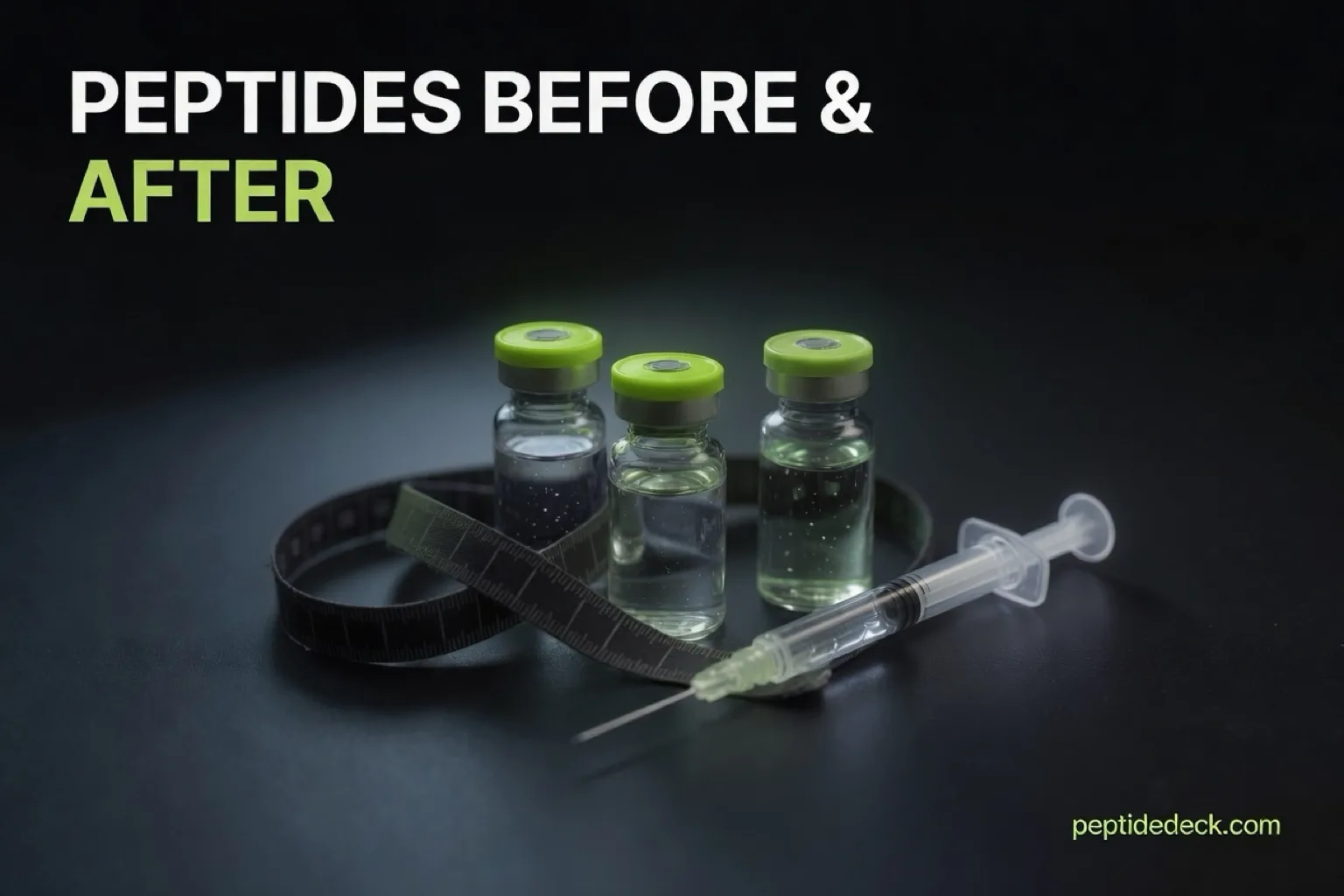 Peptides Before and After: Real Results by Goal (2026)