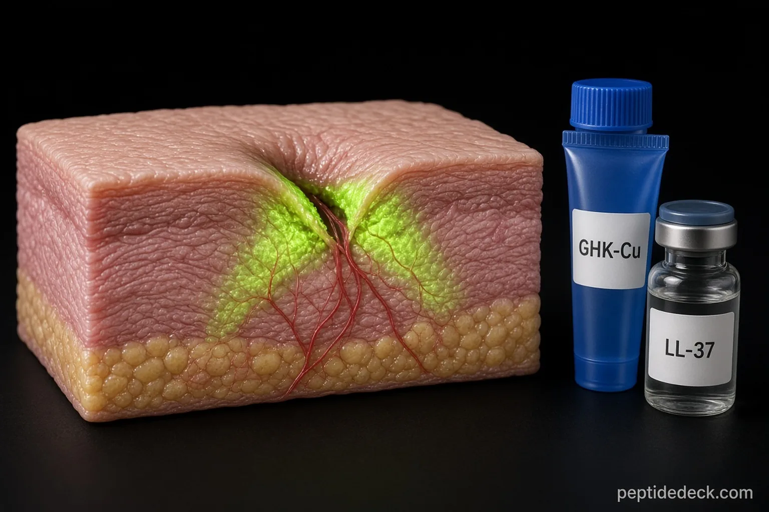 Peptides for Wound Healing: GHK-Cu, LL-37 and What the Trials Show (2026)