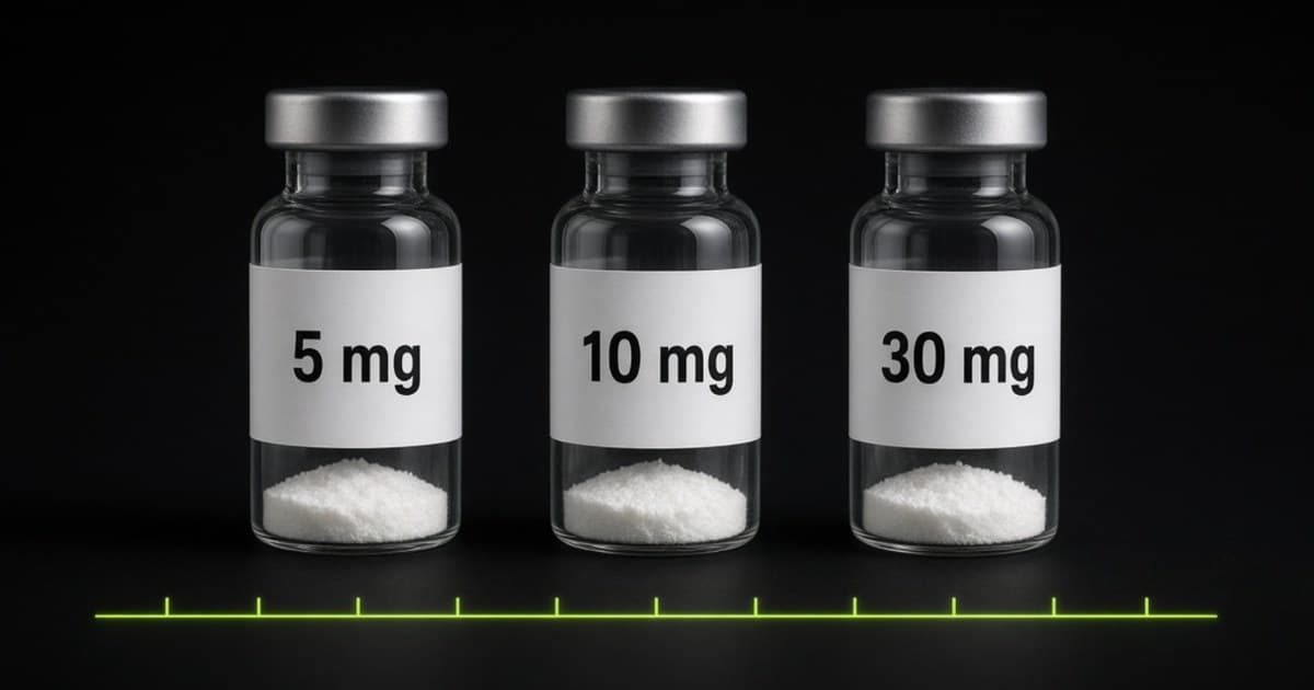 Retatrutide 10mg Vial vs 30mg Vial: Doses, Units & Cost (2026)