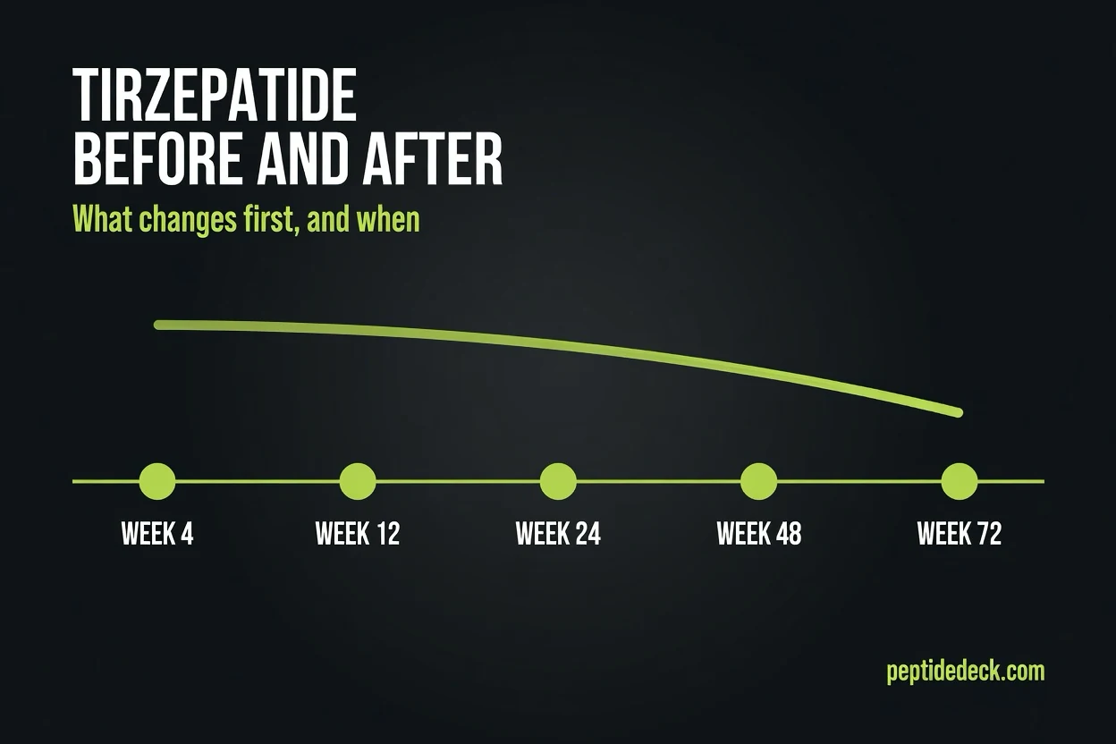 Tirzepatide Before and After: Realistic Results Week by Week (2026)