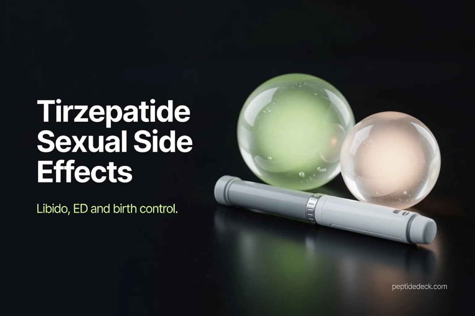 Tirzepatide Sexual Side Effects: Libido, ED & Birth Control (2026)