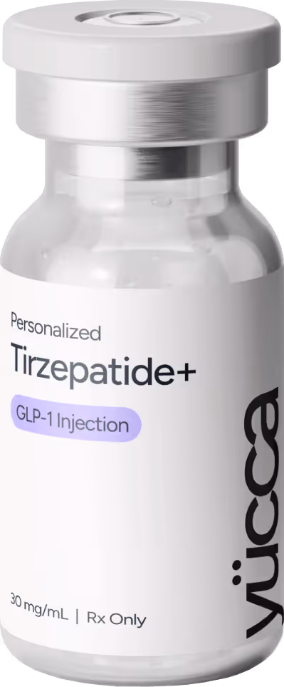 Yucca Health compounded tirzepatide vial