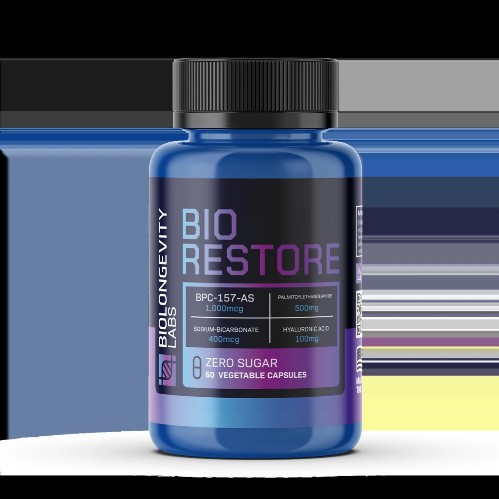 BioRestore recovery capsules — 60 capsules